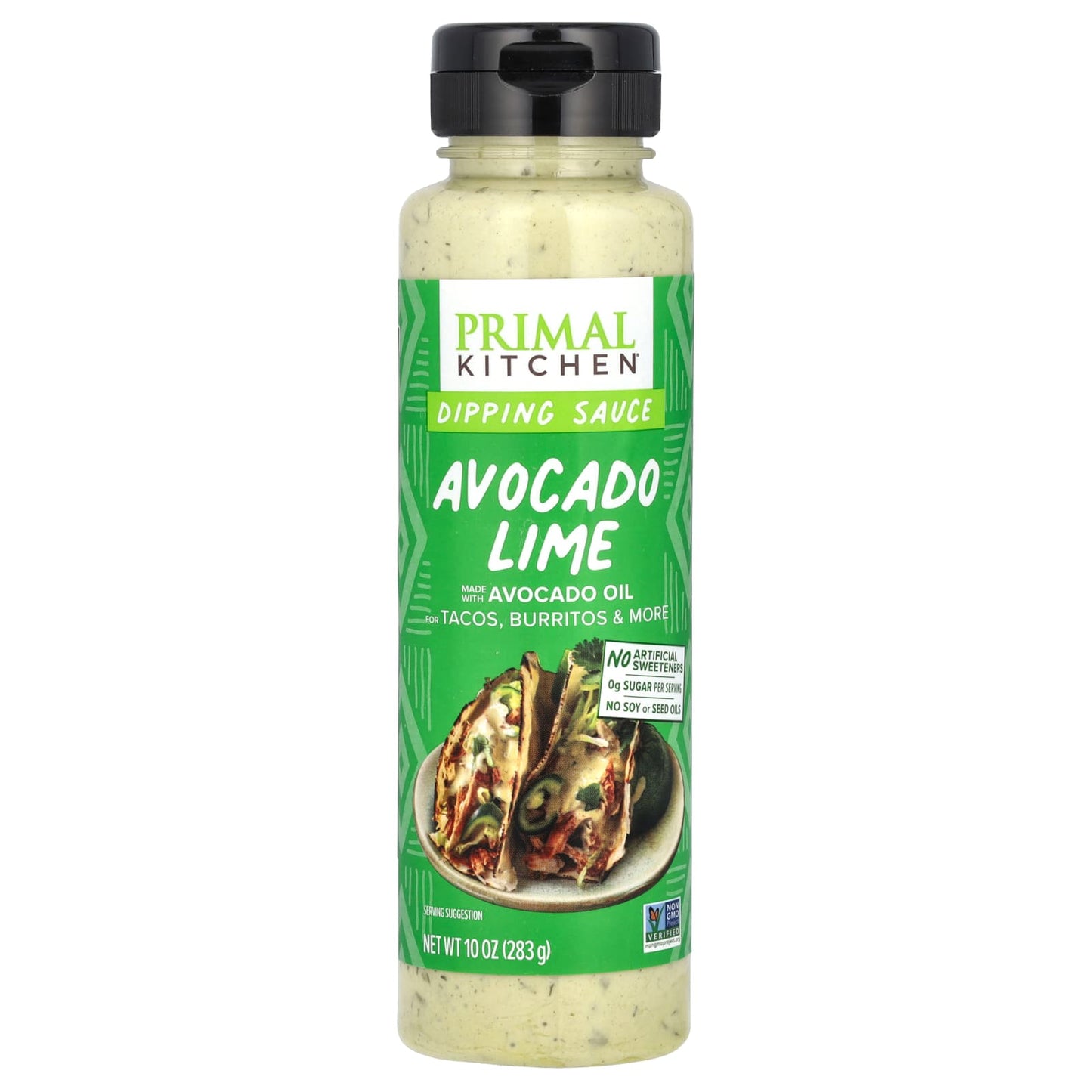 Primal Kitchen, Dipping Sauce Made With Avocado Oil, Avocado Lime, 10 oz (283 g) - Image 1