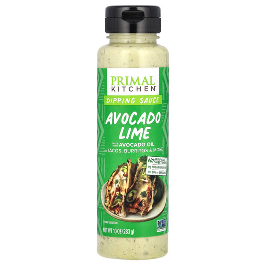 Primal Kitchen, Dipping Sauce Made With Avocado Oil, Avocado Lime, 10 oz (283 g) - Image 1