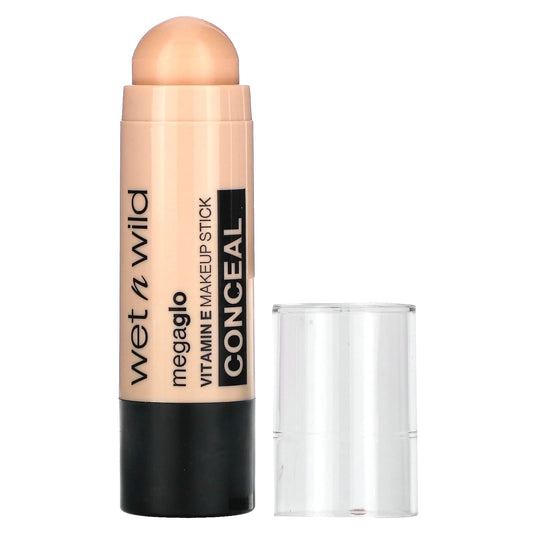 wet n wild, MegaGlo, Vitamin E Makeup Stick, Conceal, 808 Nude For Thought, 0.21 oz (6 g) - Image 1