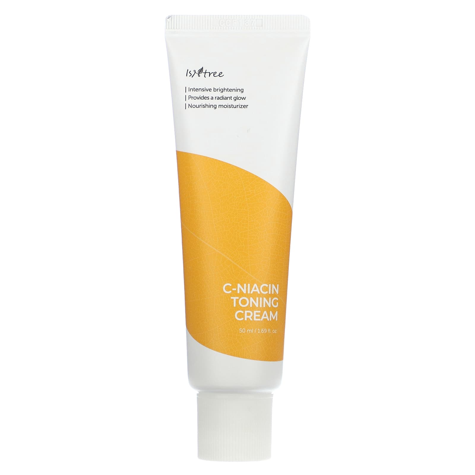 ISNtree C-Niacin Brightening Toning Cream, 1.69 fl oz, Radiant Glow - Image 1