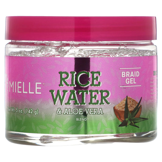 Mielle, Rice Water & Aloe Vera Blend, Braid Gel, 5 oz (142 g) - Image 1