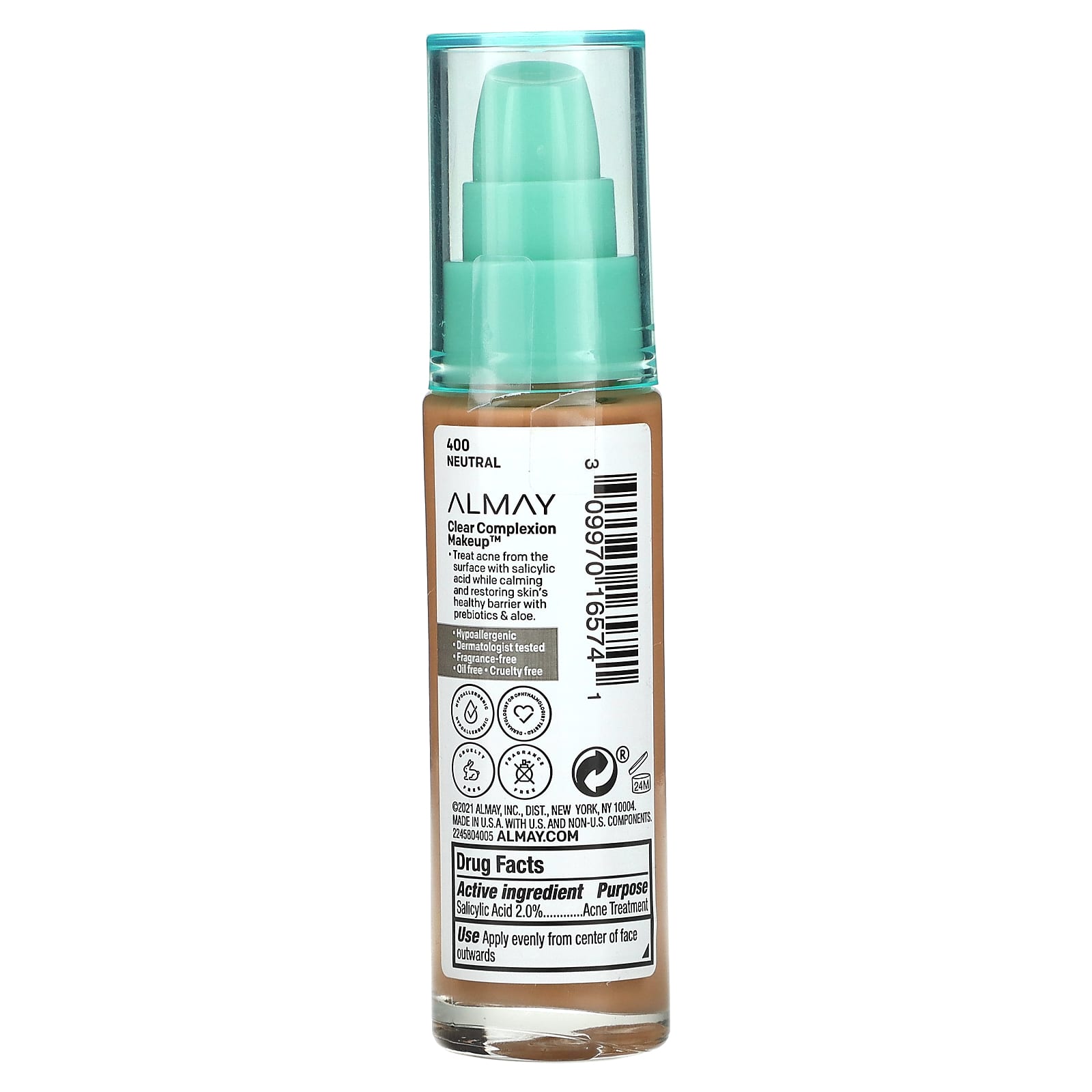 Almay Clear Complexion Acne Treatment Makeup - Image 2