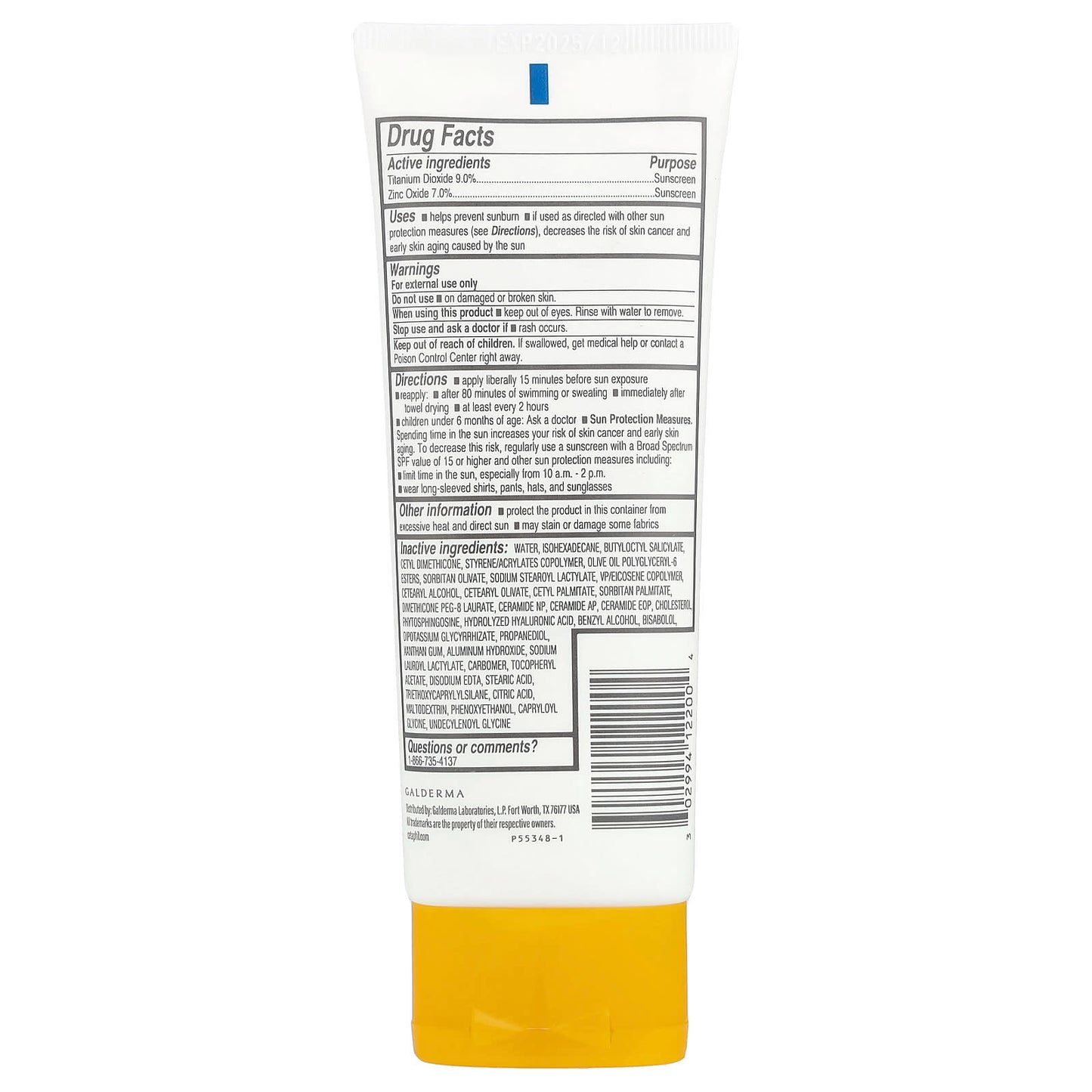 Cetaphil Sensitive Skin Sunscreen, SPF 50, Water Resistant - Image 2