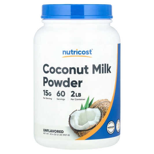 Nutricost, Coconut Milk Powder, Unflavored, 32.4 oz (907 g) - Image 1