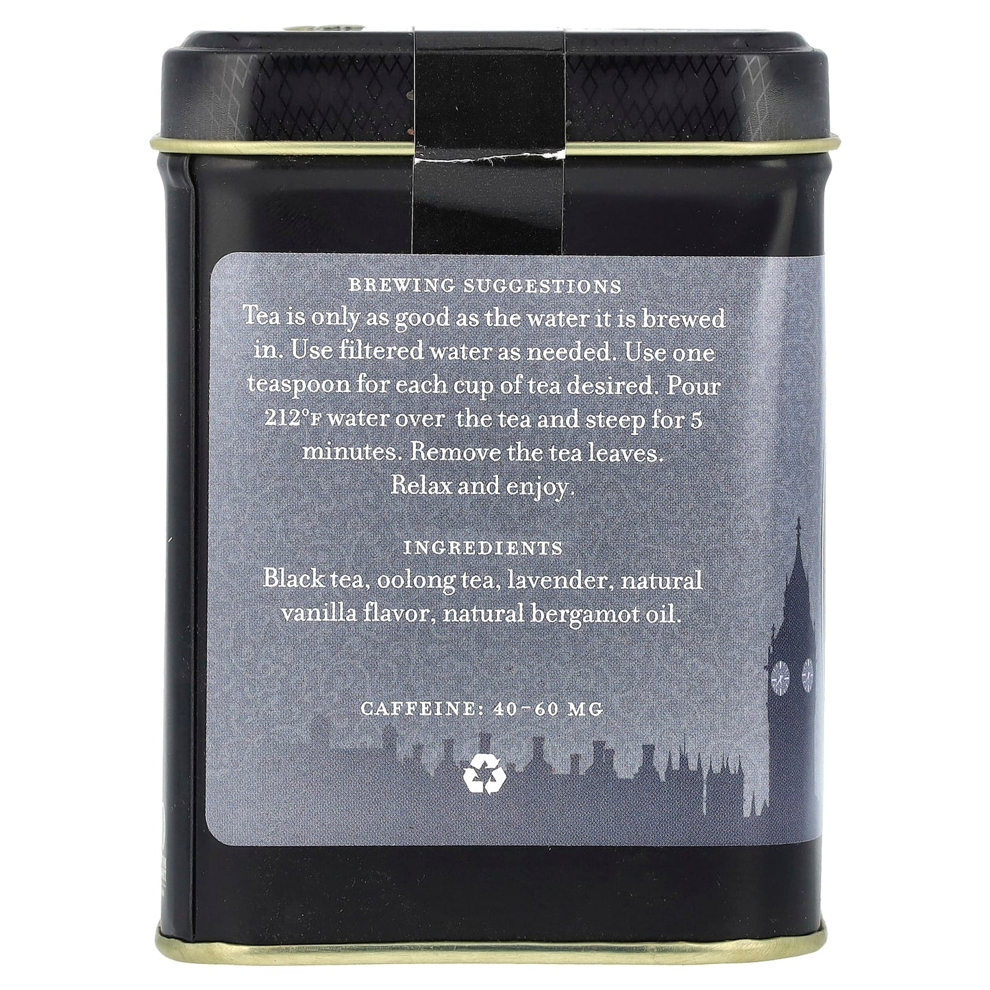 London Fog Tea by Harney & Sons, Flavored Black Tea, 4 oz - Image 2