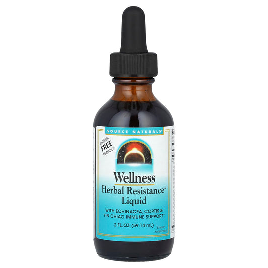 Source Naturals, Wellness, Herbal Resistance™ Liquid, Alcohol Free, 2 fl oz (59.14 ml) - Image 1