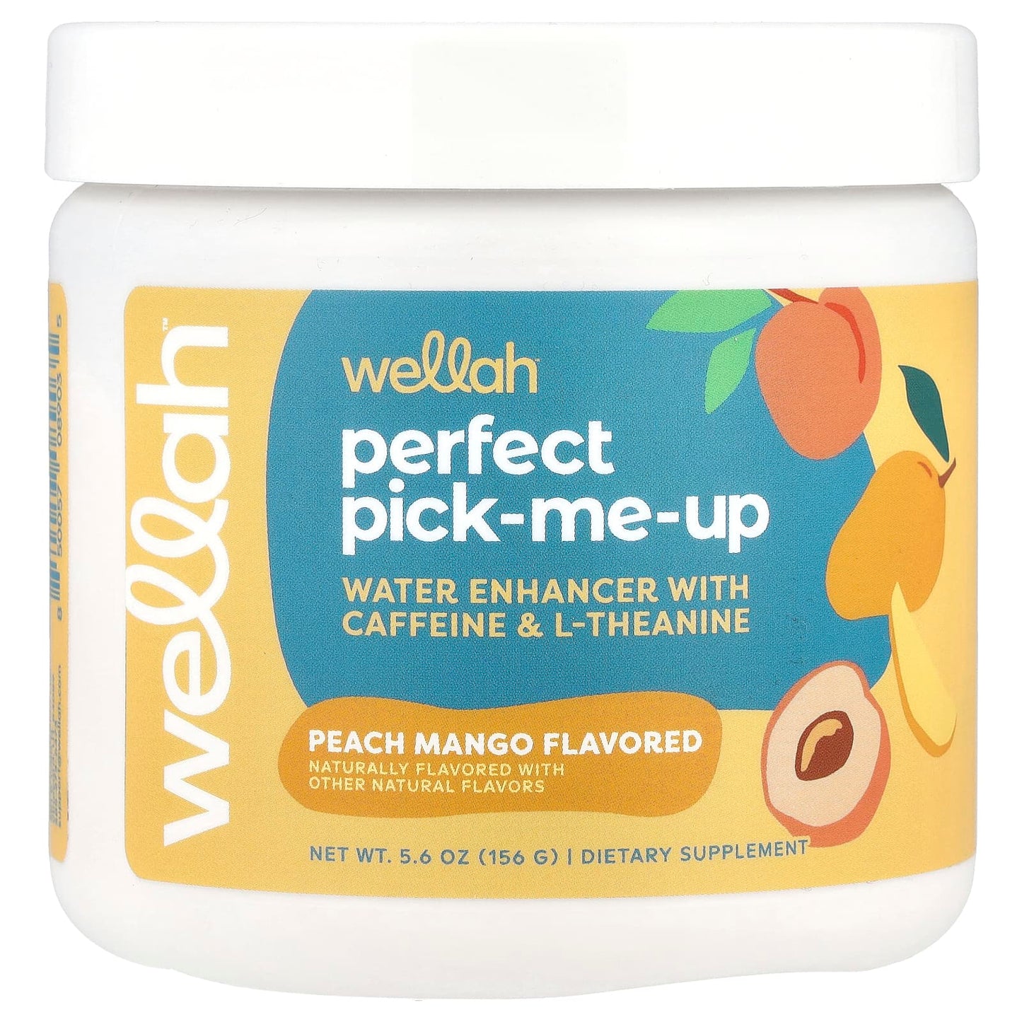 Wellah, Perfect Pick-Me-Up, Peach Mango, 5.6 oz (156 g) - Image 1