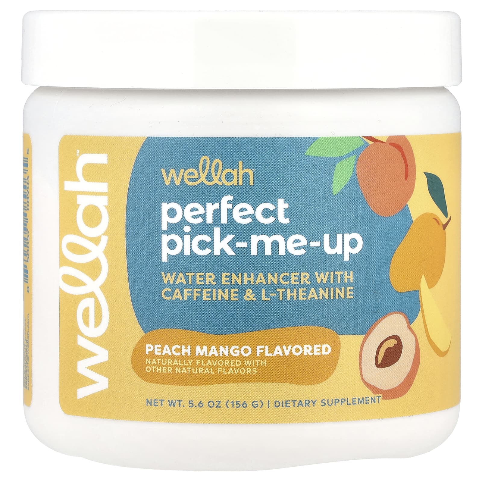 Wellah, Perfect Pick-Me-Up, Peach Mango, 5.6 oz (156 g) - Image 1