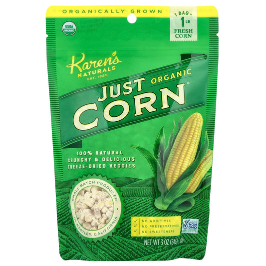 Karen's Naturals, Organic Just Corn®, 3 oz (84 g) - Image 1