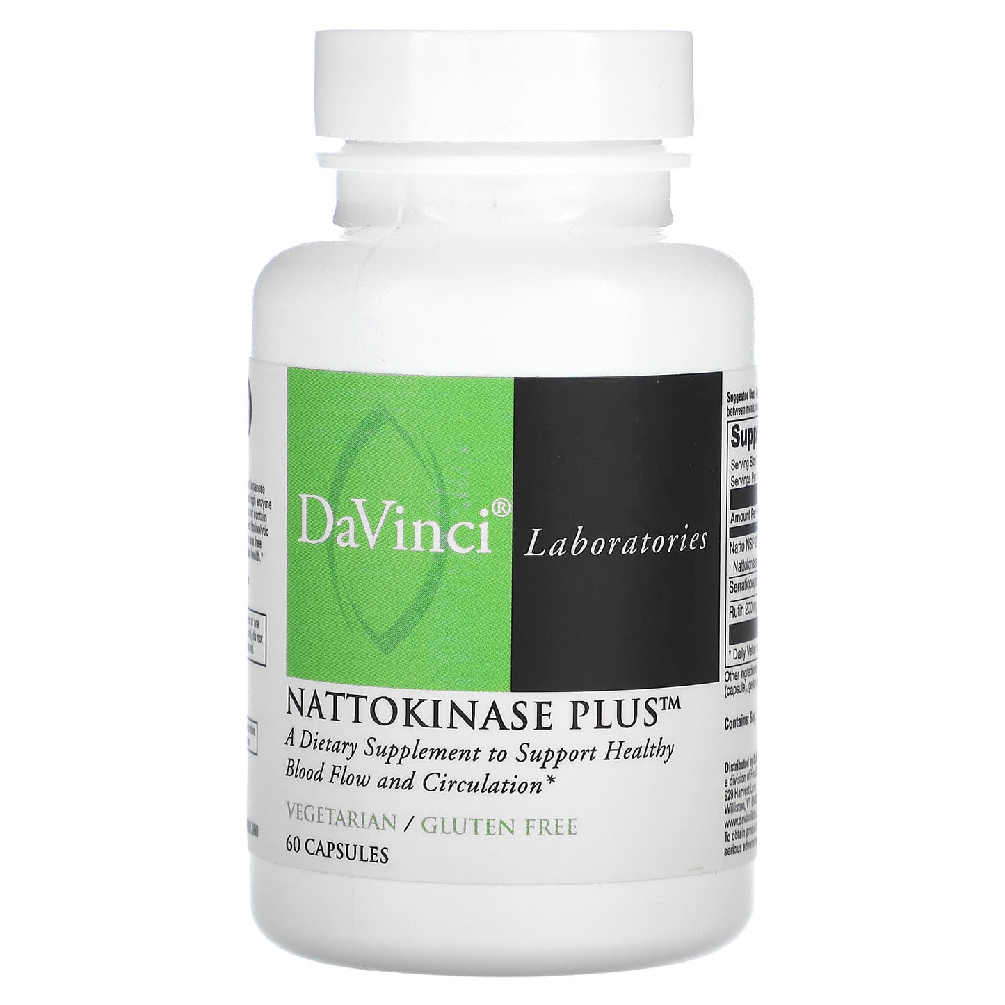 Nattokinase Plus by DaVinci Laboratories for Healthy Blood Flow - Image 1