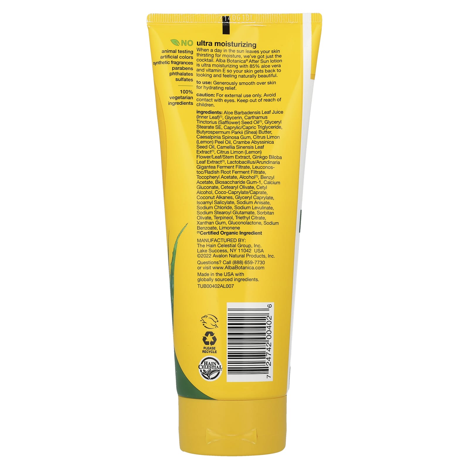85% Aloe Vera After Sun Lotion | Hydrating Relief for Dry Skin - Image 2