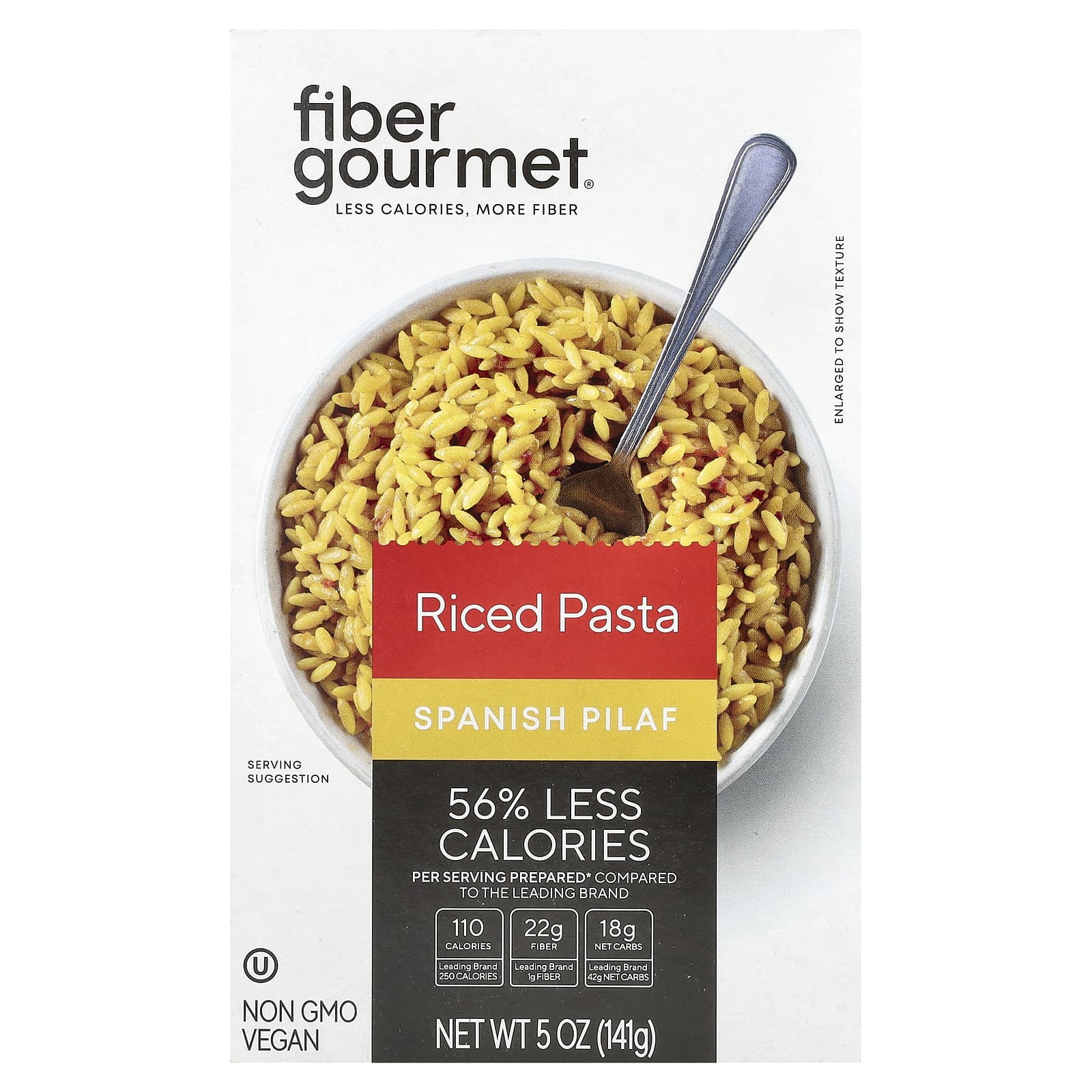 Lower-Calorie Riced Pasta | Fiber Gourmet Spanish Pilaf - Image 1