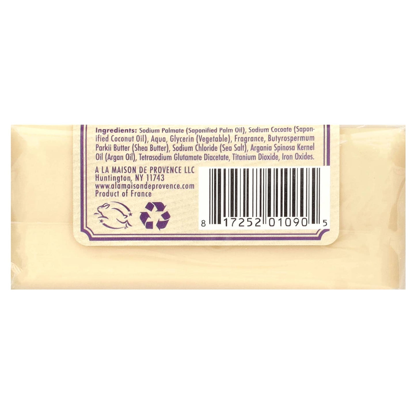 French Rose Lilac Hand and Body Soap, 250g, Cruelty Free - Image 2