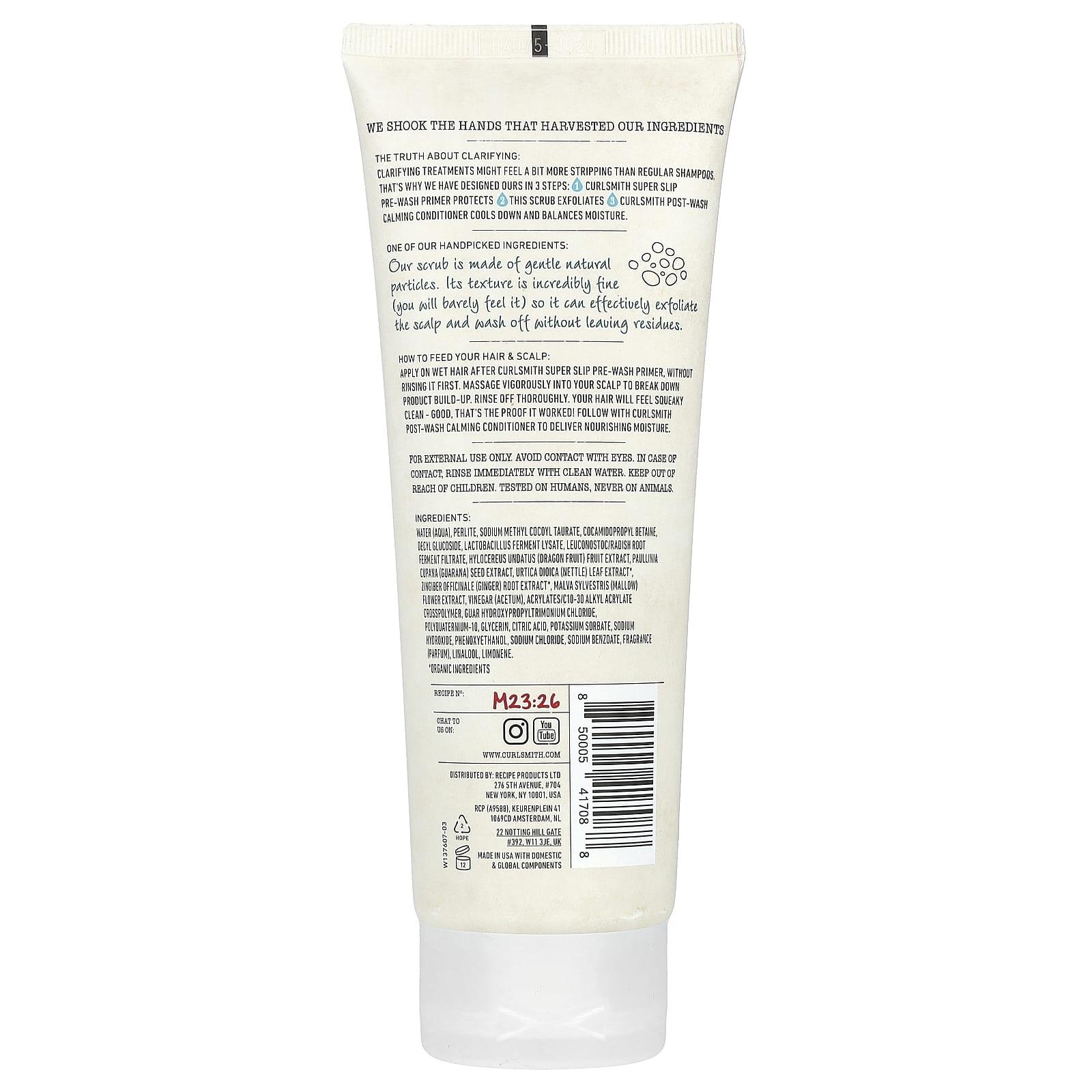 Curlsmith Clarifying Detox Shampoo for All Hair Types | 8 fl oz - Image 2