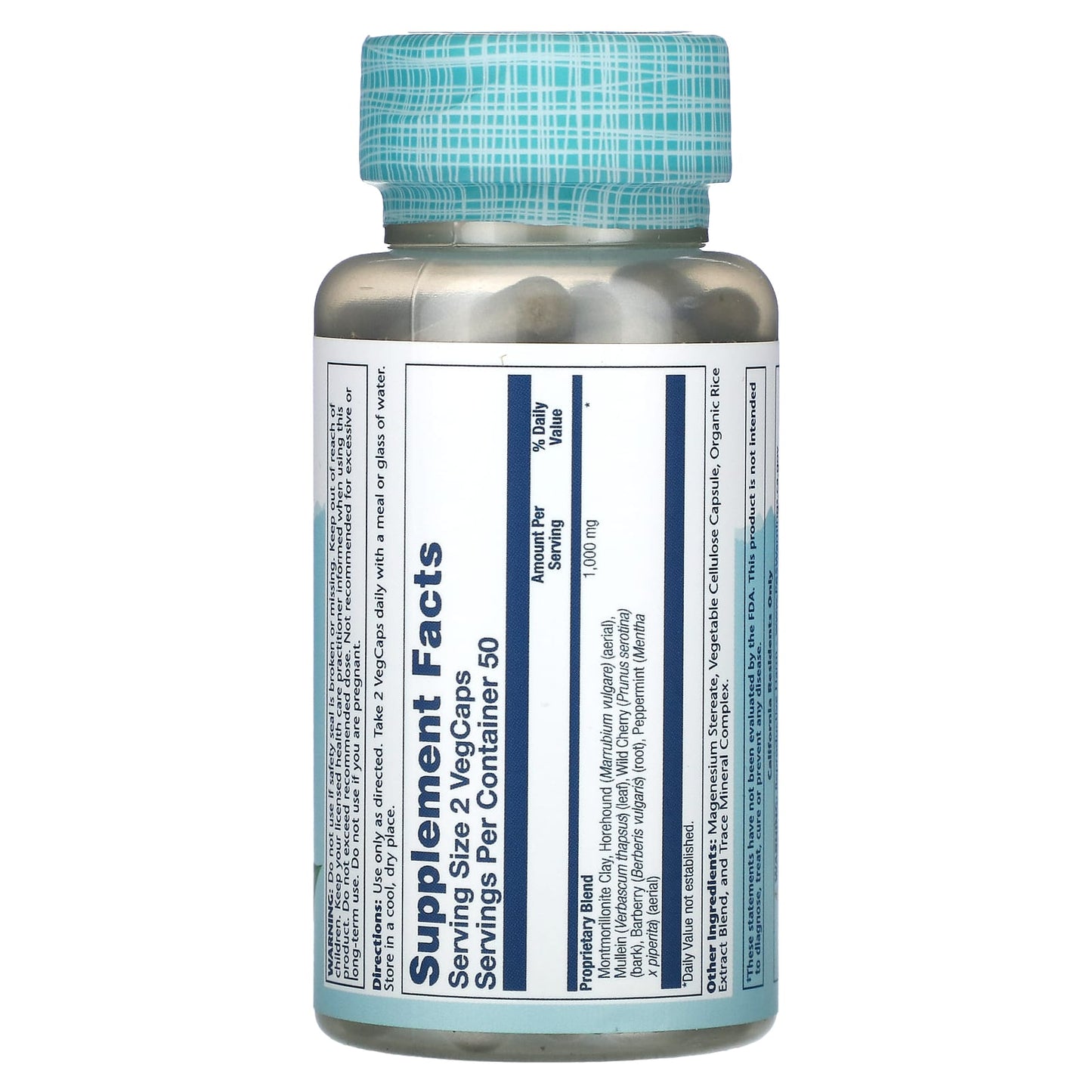 Solaray, Histamine Blend SP-33, 100 VegCaps - Image 2