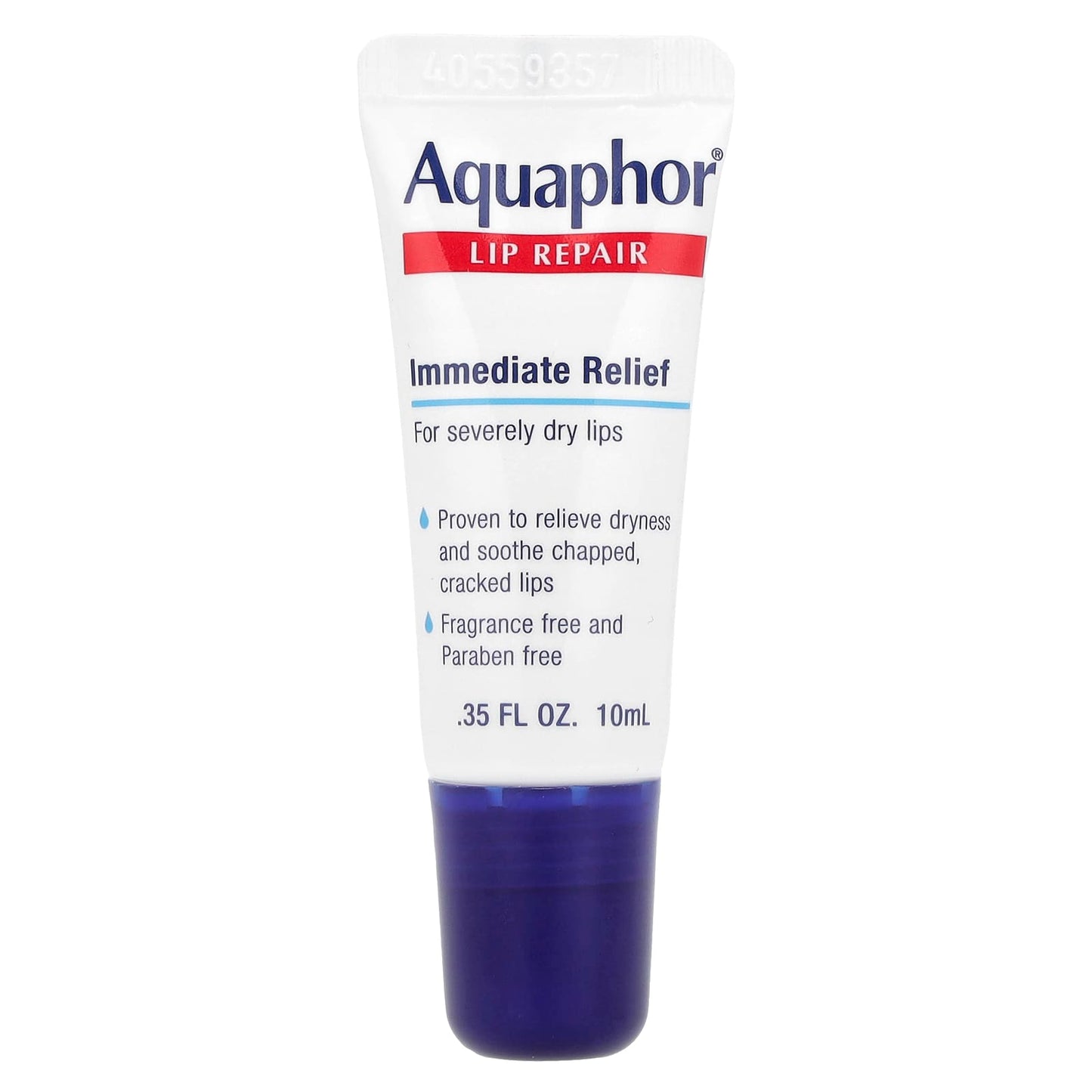 Aquaphor Lip Repair - Fragrance Free, Soothing Relief for Dry Lips - Image 1