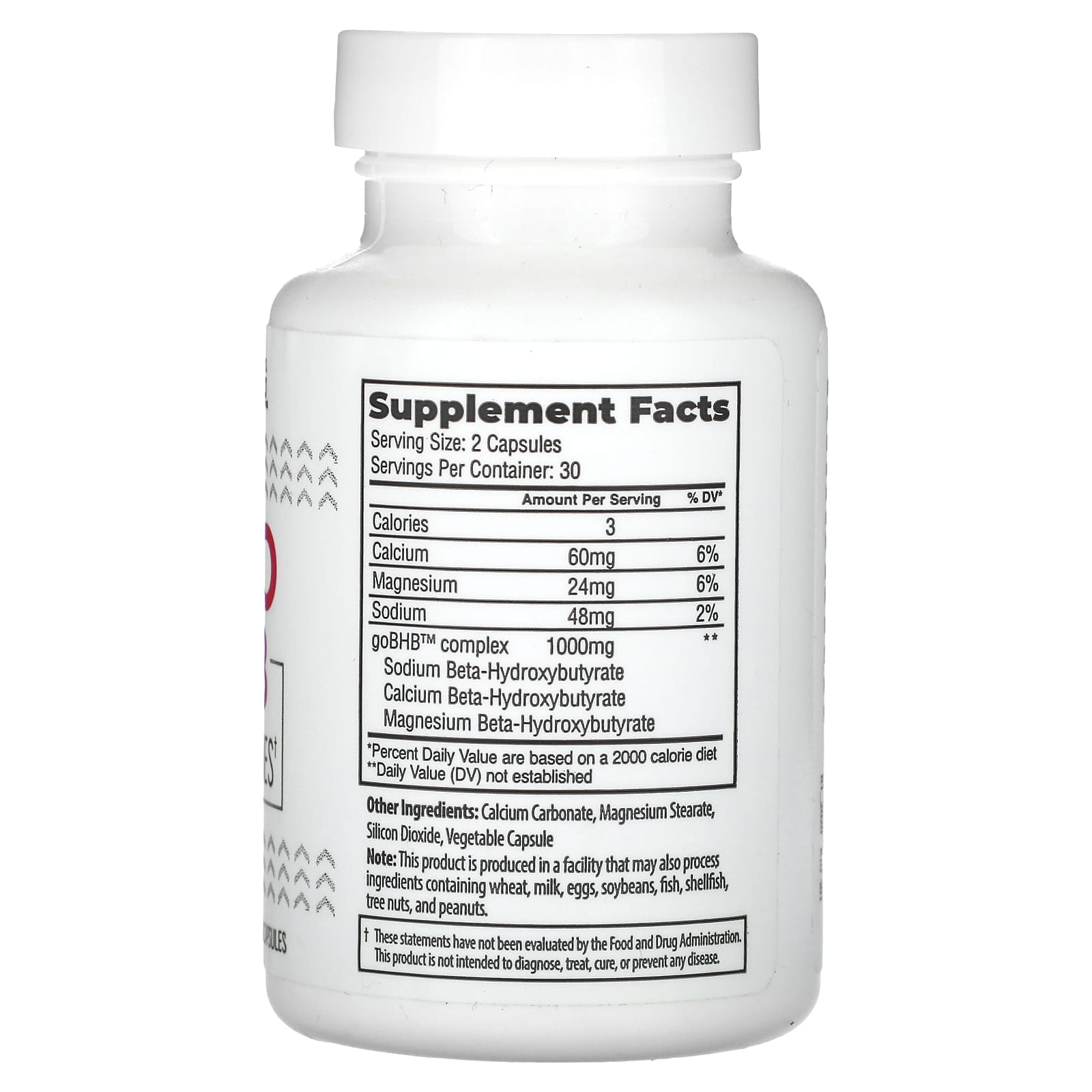 KetoLogic, Keto BHB, 60 Vegetarian Capsules