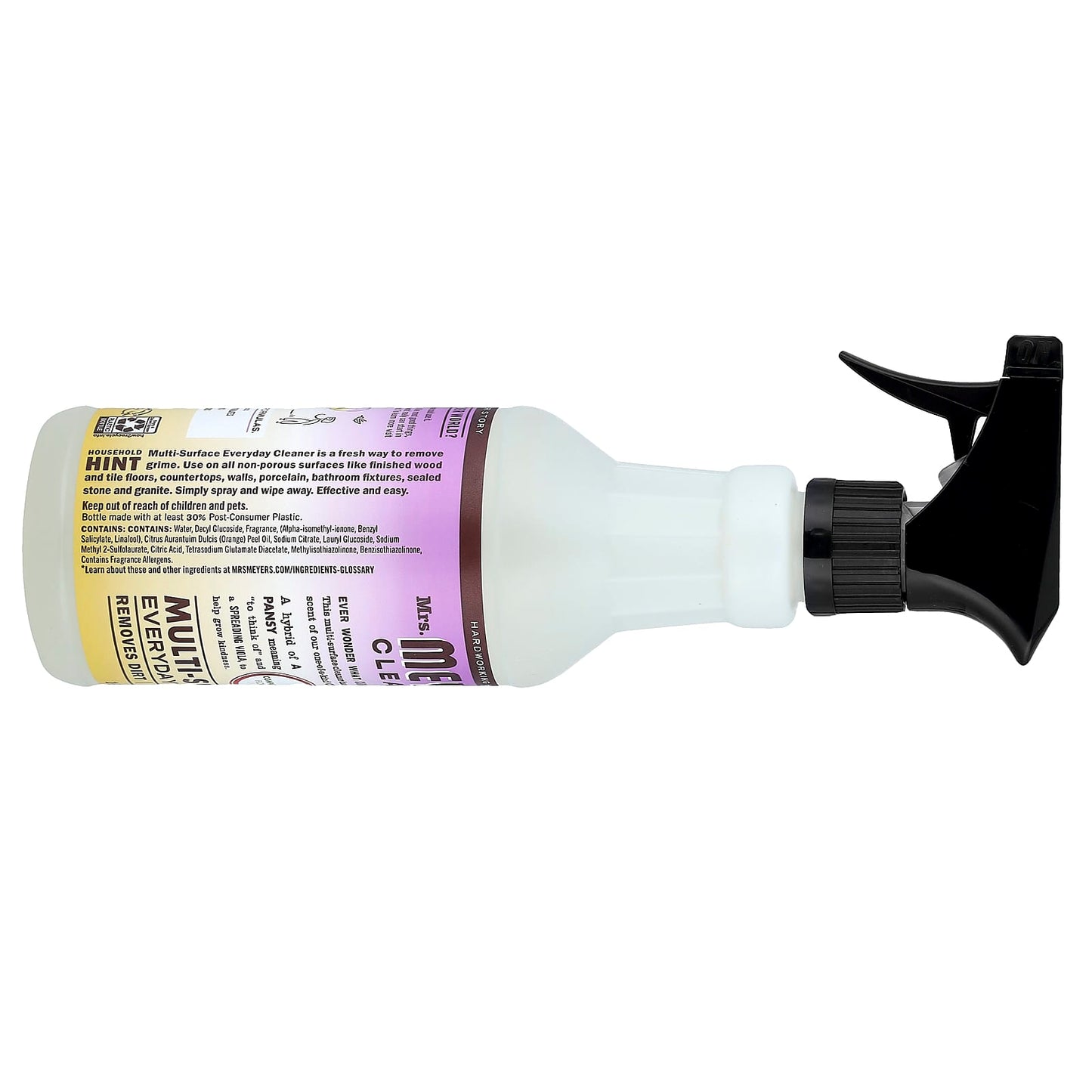 Mrs. Meyers Clean Day, Multi-Surface Everyday Cleaner, Compassion Flower, 16 fl oz (473 ml) - Image 2