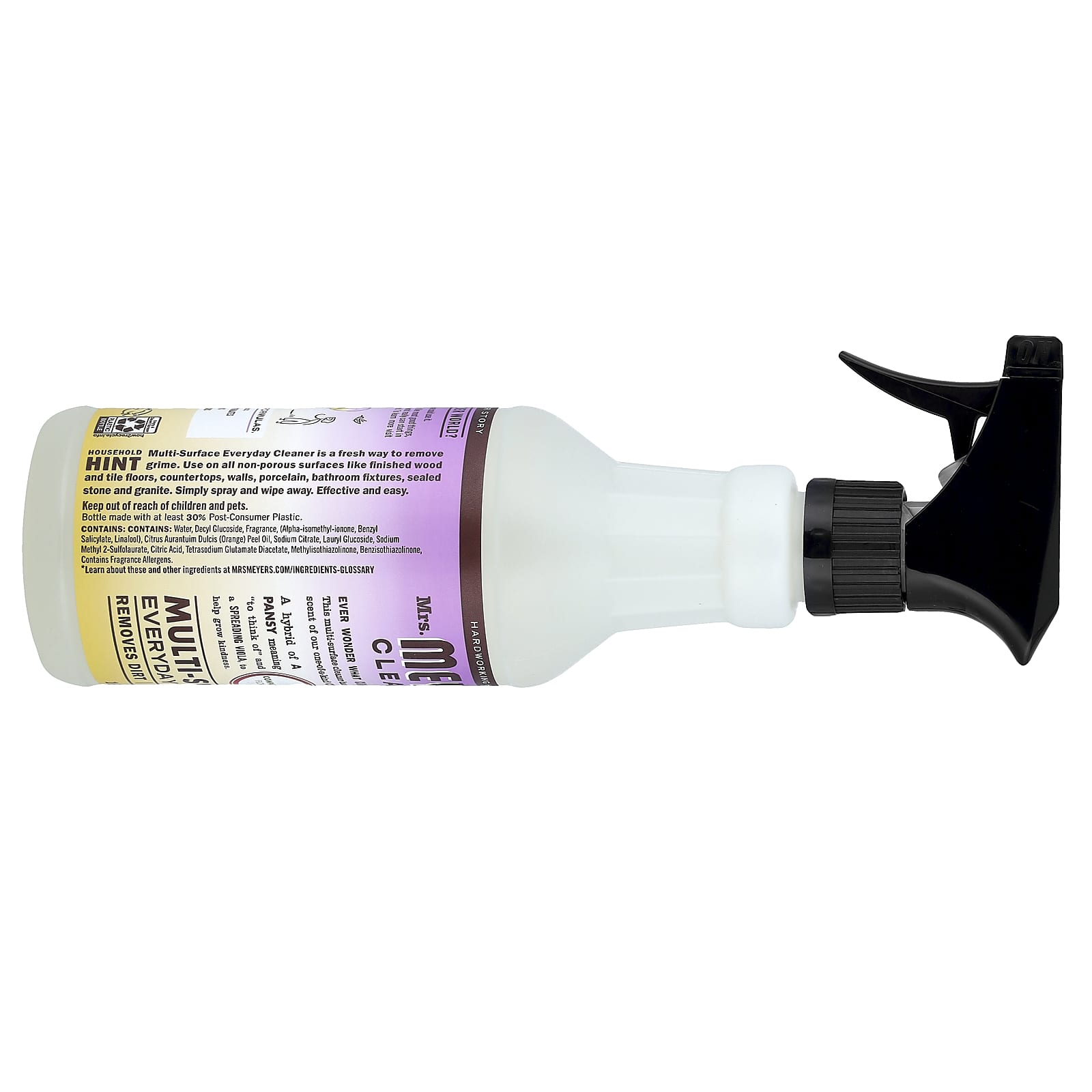 Mrs. Meyers Clean Day, Multi-Surface Everyday Cleaner, Compassion Flower, 16 fl oz (473 ml) - Image 2