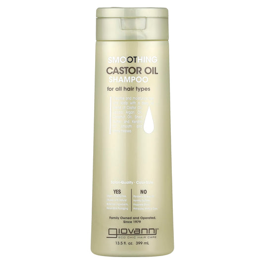 Giovanni Smoothing Castor Oil Shampoo for All Hair Types 13.5 fl oz - Image 1
