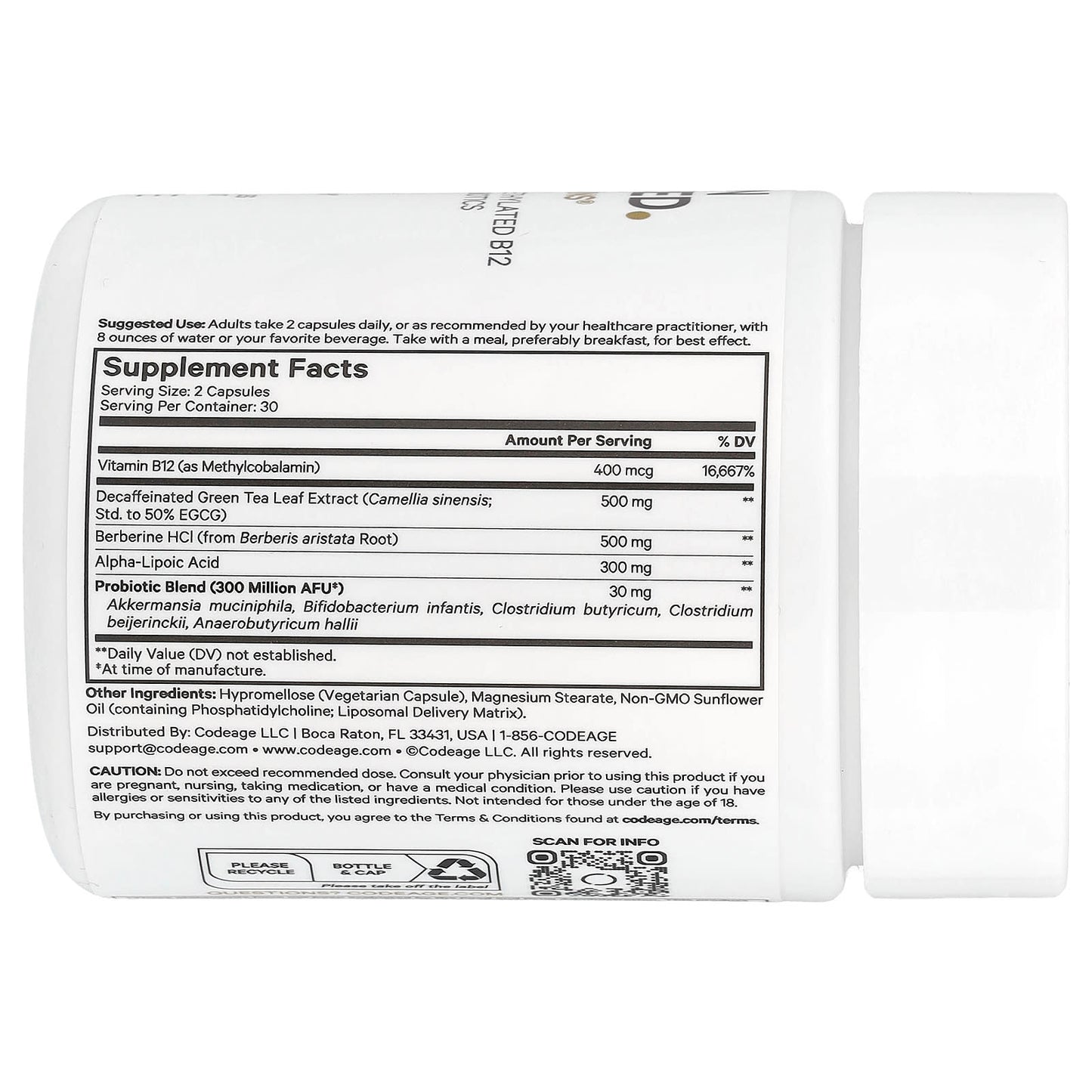 M-Burn Optimized Weight Loss Supplement - CodeAge - Image 2