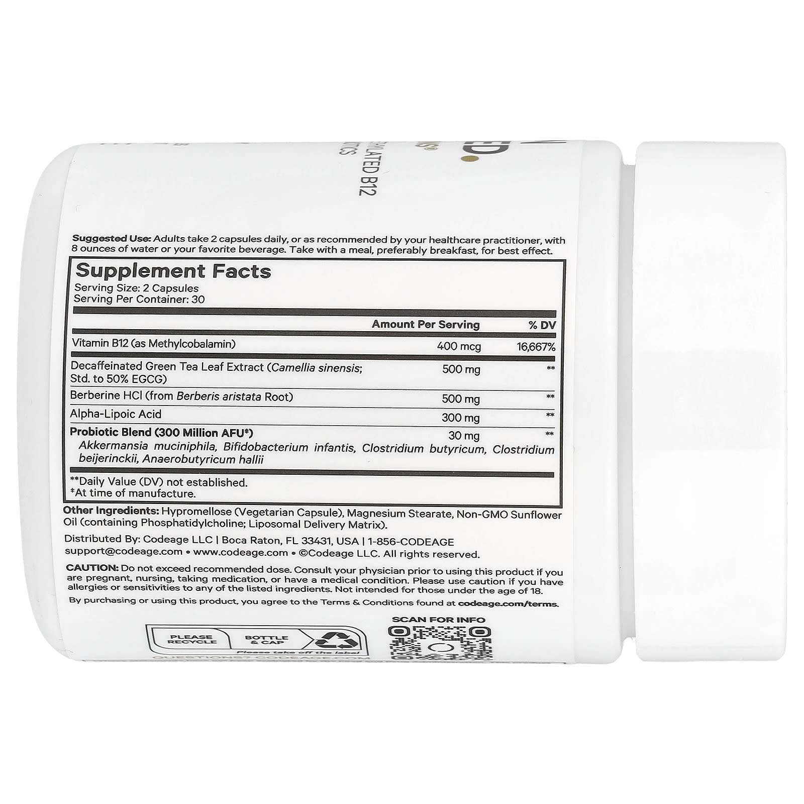 M-Burn Optimized Weight Loss Supplement - CodeAge - Image 2