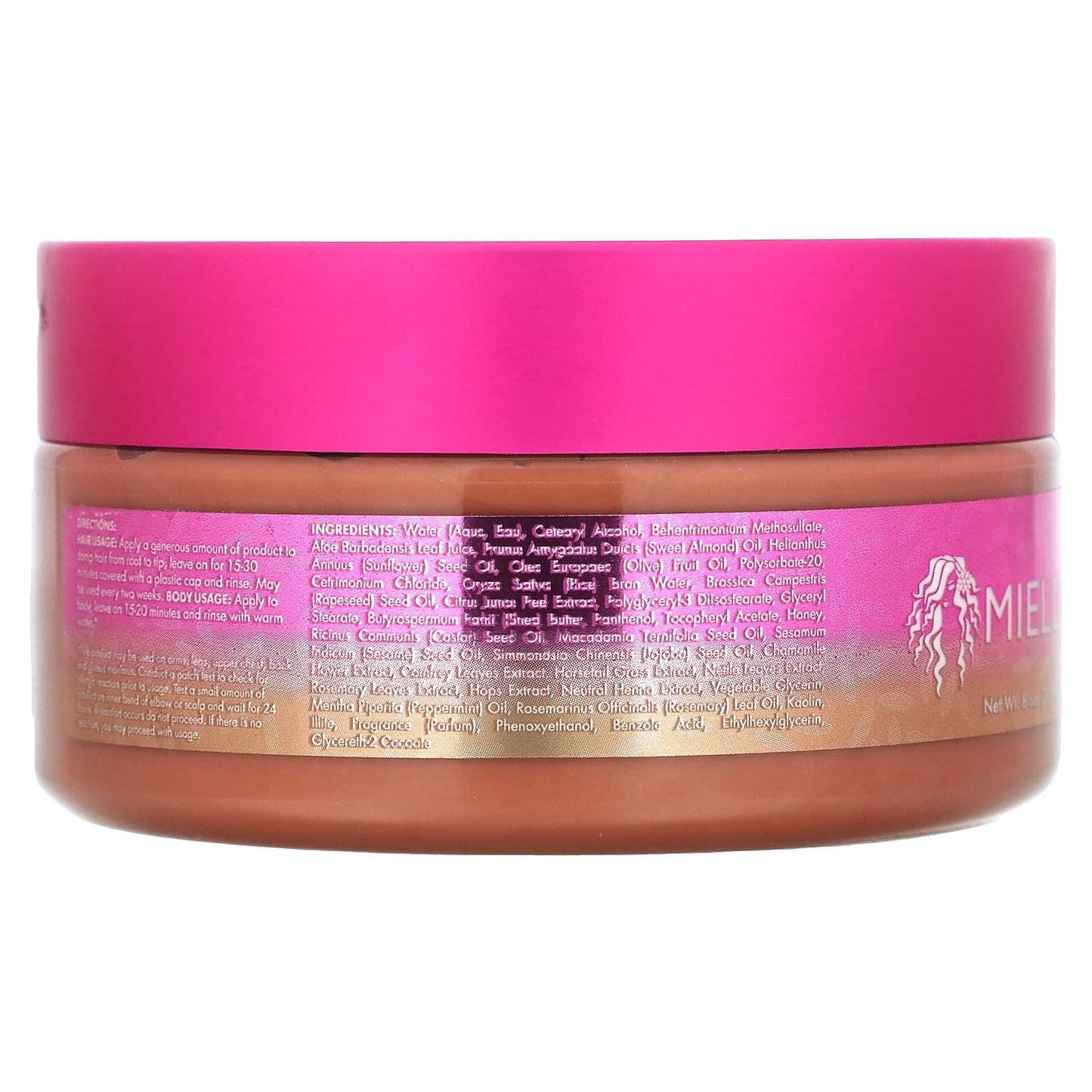 Mielle, Rice Water Collection, Clay Masque, 8 oz (227 g) - Image 2