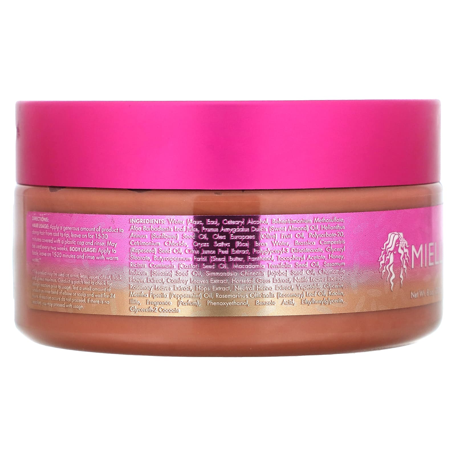Mielle, Rice Water Collection, Clay Masque, 8 oz (227 g) - Image 2