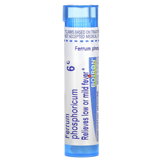 Boiron Ferrum Phosphoricum 6C - Mild Fever Relief Homeopathic Medicine - Image 1