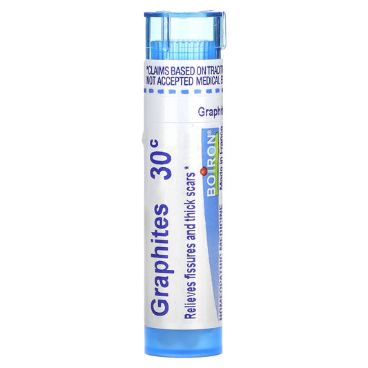 Homeopathic Scar Reduction with Boiron Graphites 30C - 80 Pellets - Image 1