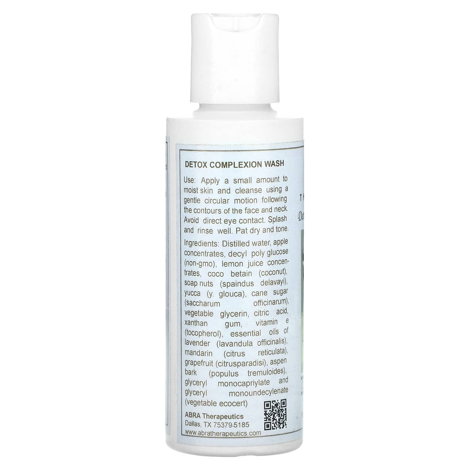 Detoxify & Glow with Abra Therapeutics Lavender & Grapefruit Facial Wash - Image 2