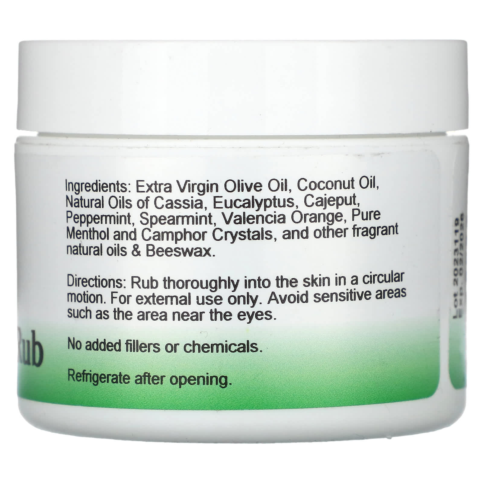 Christopher's Sen Sei Menthol Rub for Tension Headaches & Sinus Relief - Image 2