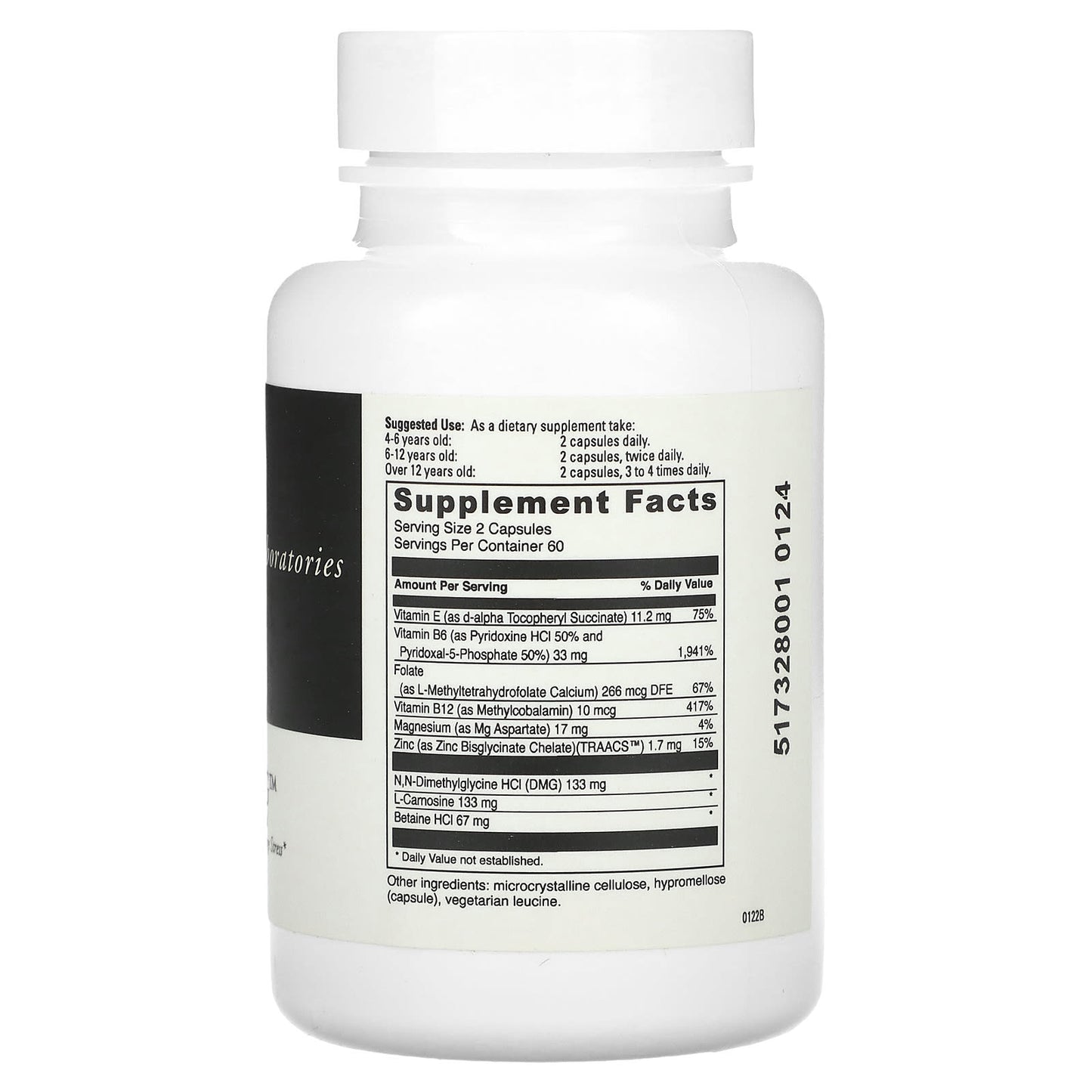 DaVinci Laboratories Behavior Balance DMG Supplement for Balanced Behavior & Stress Relief - Image 2