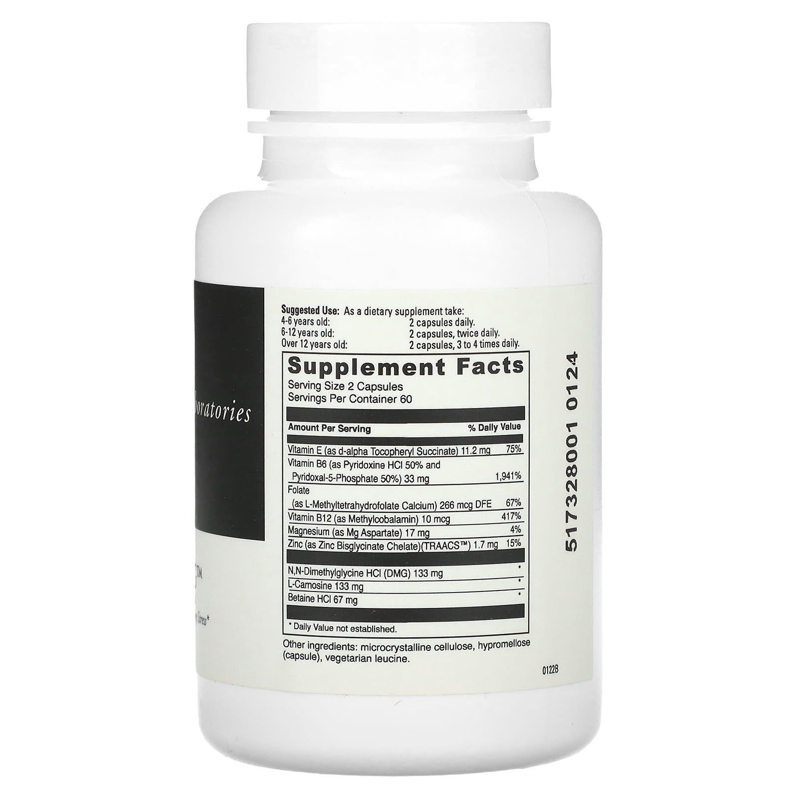 DaVinci Laboratories Behavior Balance DMG Supplement for Balanced Behavior & Stress Relief - Image 2