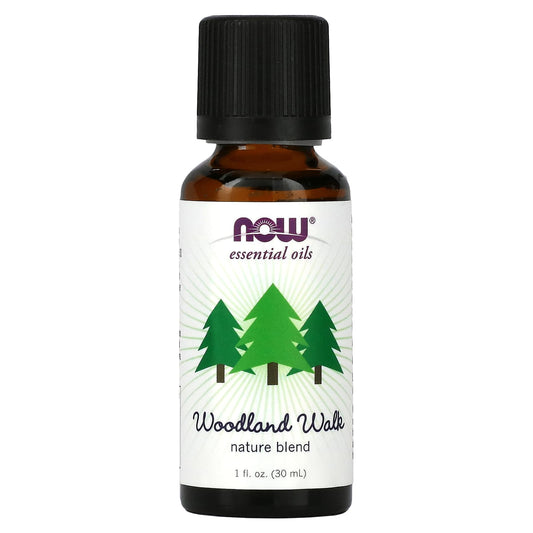 NOW Foods, Essential Oils, Woodland Walk Nature Blend, 1 fl oz (30 ml) - Image 1