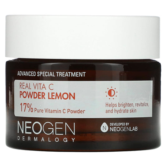 Neogen, Real Vita C, Pure Vitamin C Powder,  Lemon, 0.7 oz (20 g) - Image 1
