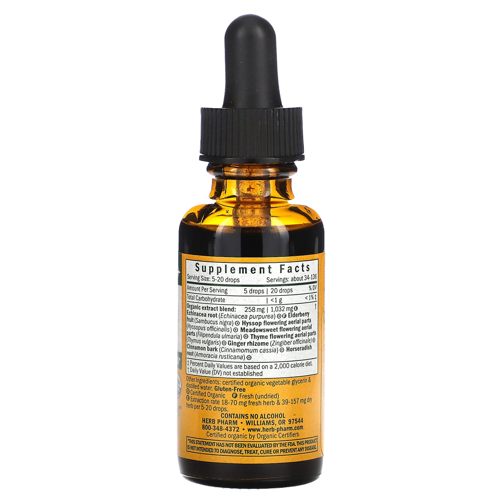 Boost Kids' Immunity with Herb Pharm's USDA Organic Immune Avenger - Image 2