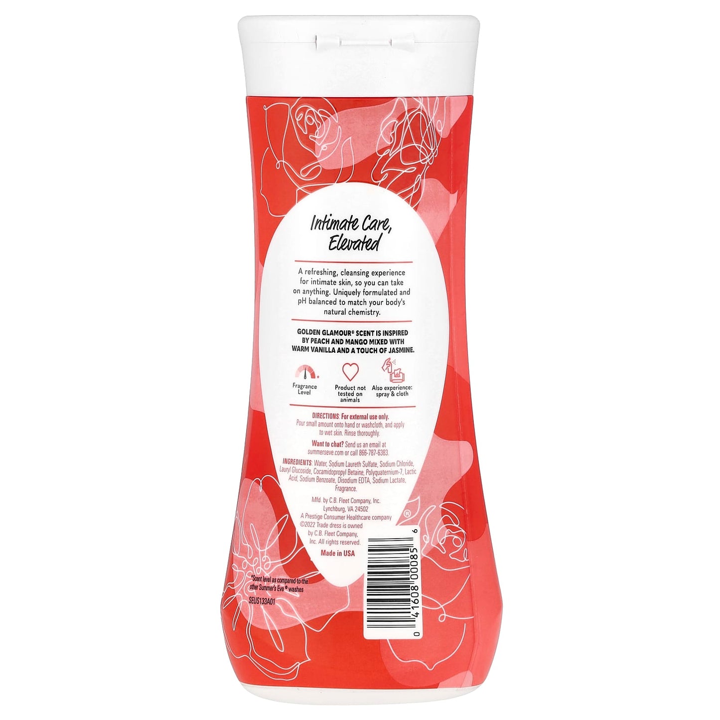 Summer's Eve, Golden Glamour®, 5 in 1 Daily Refreshing Wash, 15 fl oz (444 ml) - Image 2