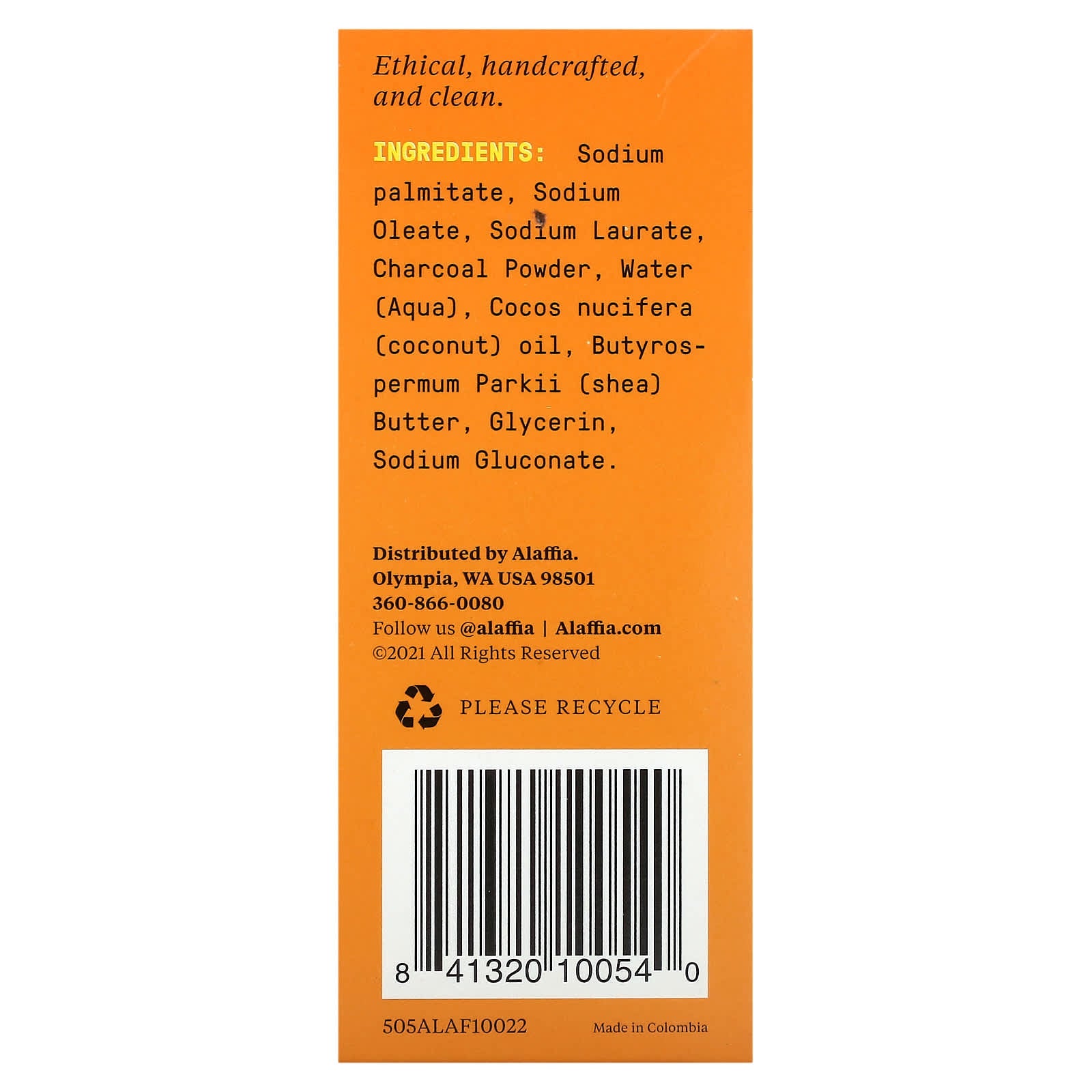 Authentic African Black Soap for All Skin Types | 8oz Unscented - Image 2
