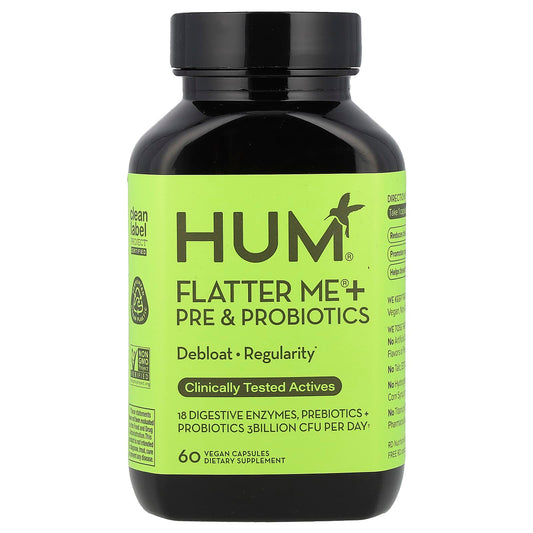 Flatter Me + Prebiotics & Probiotics by HUM Nutrition - Image 1