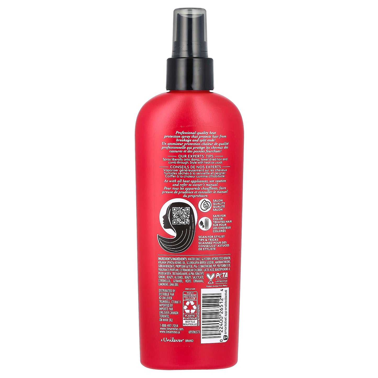 TRESemmé, Keratin Smooth Heat Protect Spray, 8 fl oz (236 ml) - Image 2