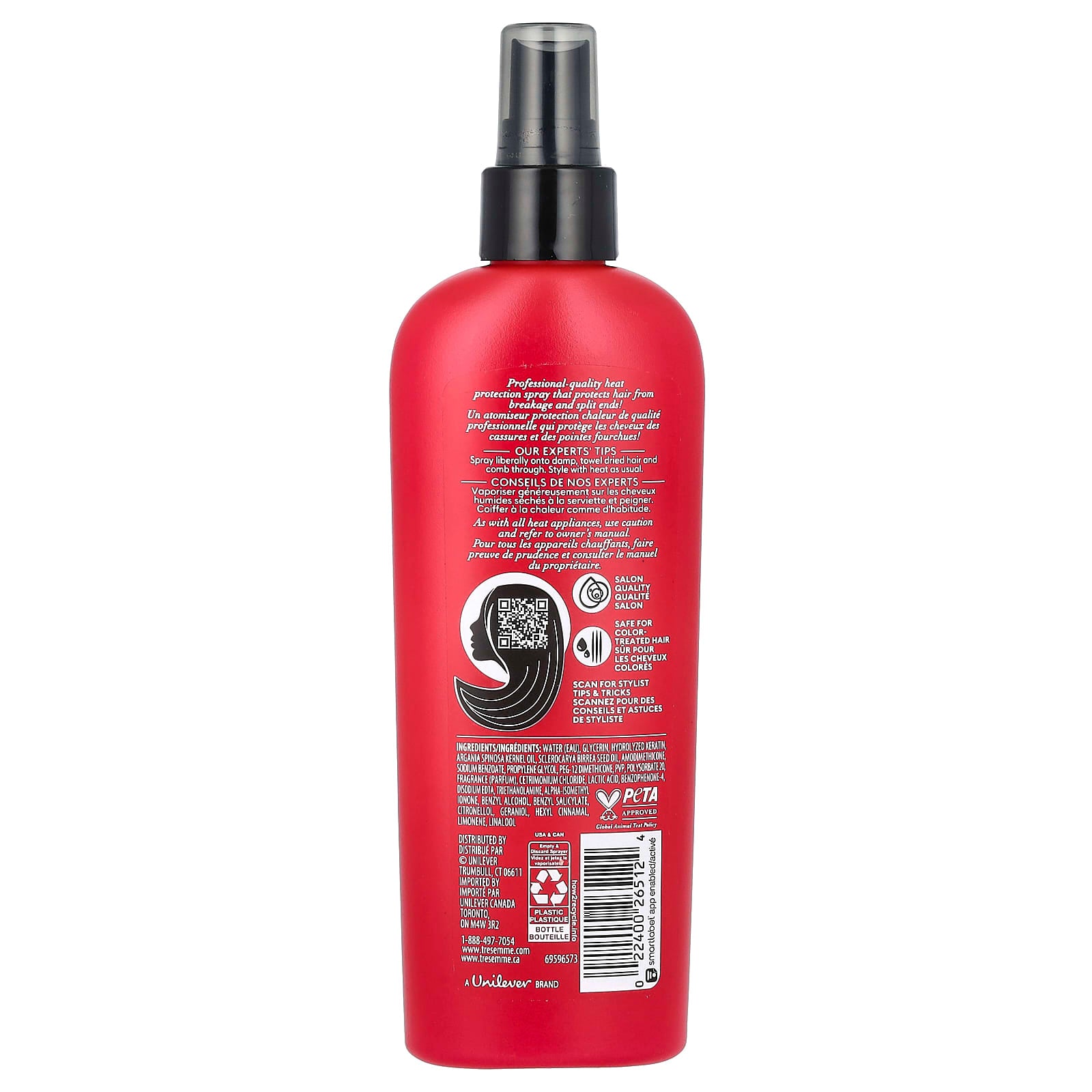 TRESemmé, Keratin Smooth Heat Protect Spray, 8 fl oz (236 ml) - Image 2