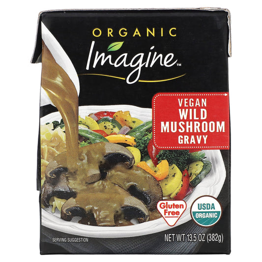 Wild Mushroom Gravy by Imagine Soups, USDA Organic, Vegan (13.5 oz) - Image 1