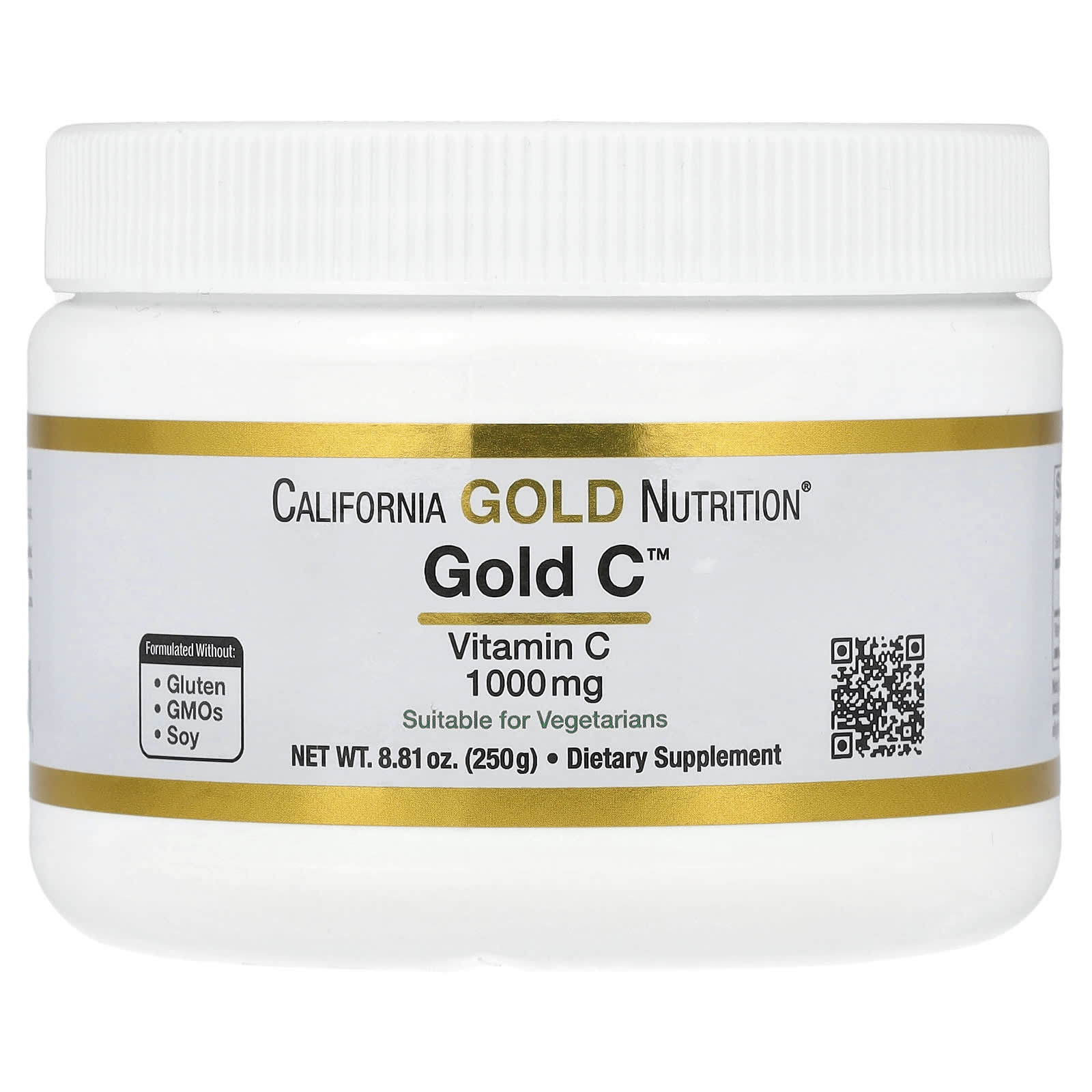 Boost Immunity with USP Grade Vitamin C by California Gold Nutrition - Image 1