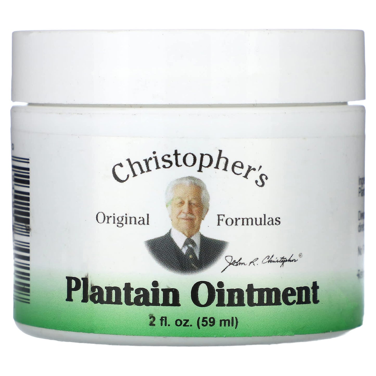 Natural Insect Relief with Plantain Ointment by Christopher's Original Formulas - 2 fl oz - Image 1