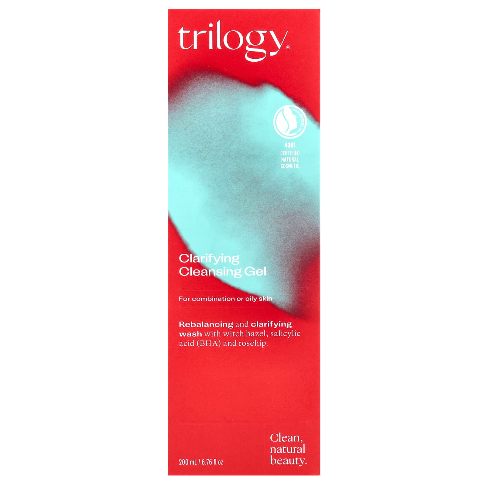 Trilogy, Clarifying Cleansing Gel, 6.76 fl oz (200 ml) - Image 2