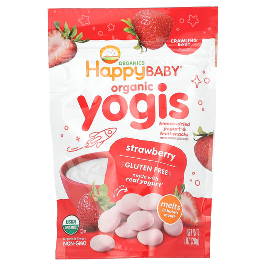Happy Family Organics Freeze Dried Yogurt & Fruit Snacks - Image 1