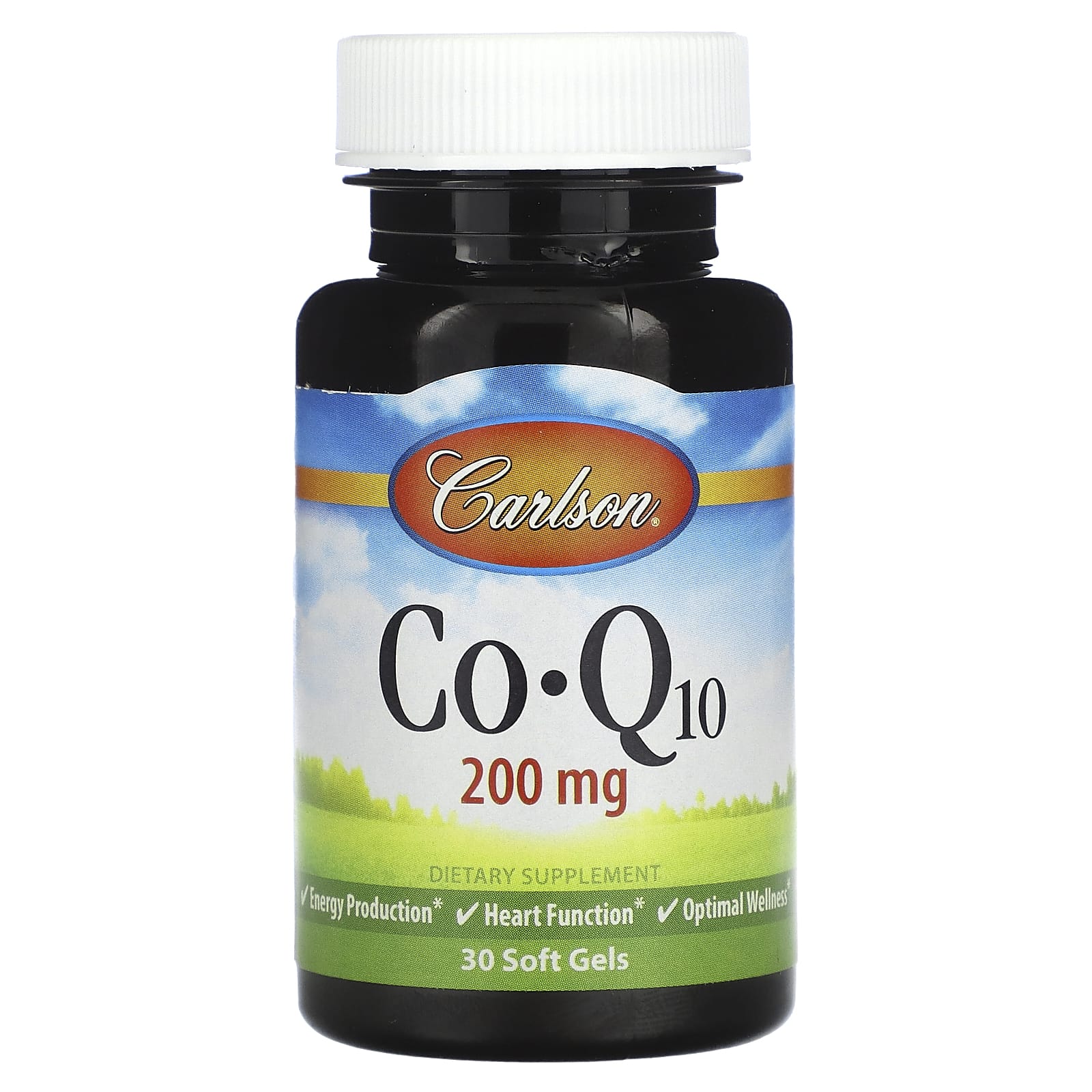 Carlson, Co-Q10, 30 Soft Gels