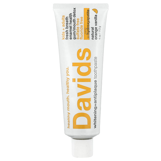 Natural Whitening Toothpaste for Kids & Adults - Davids - Image 1
