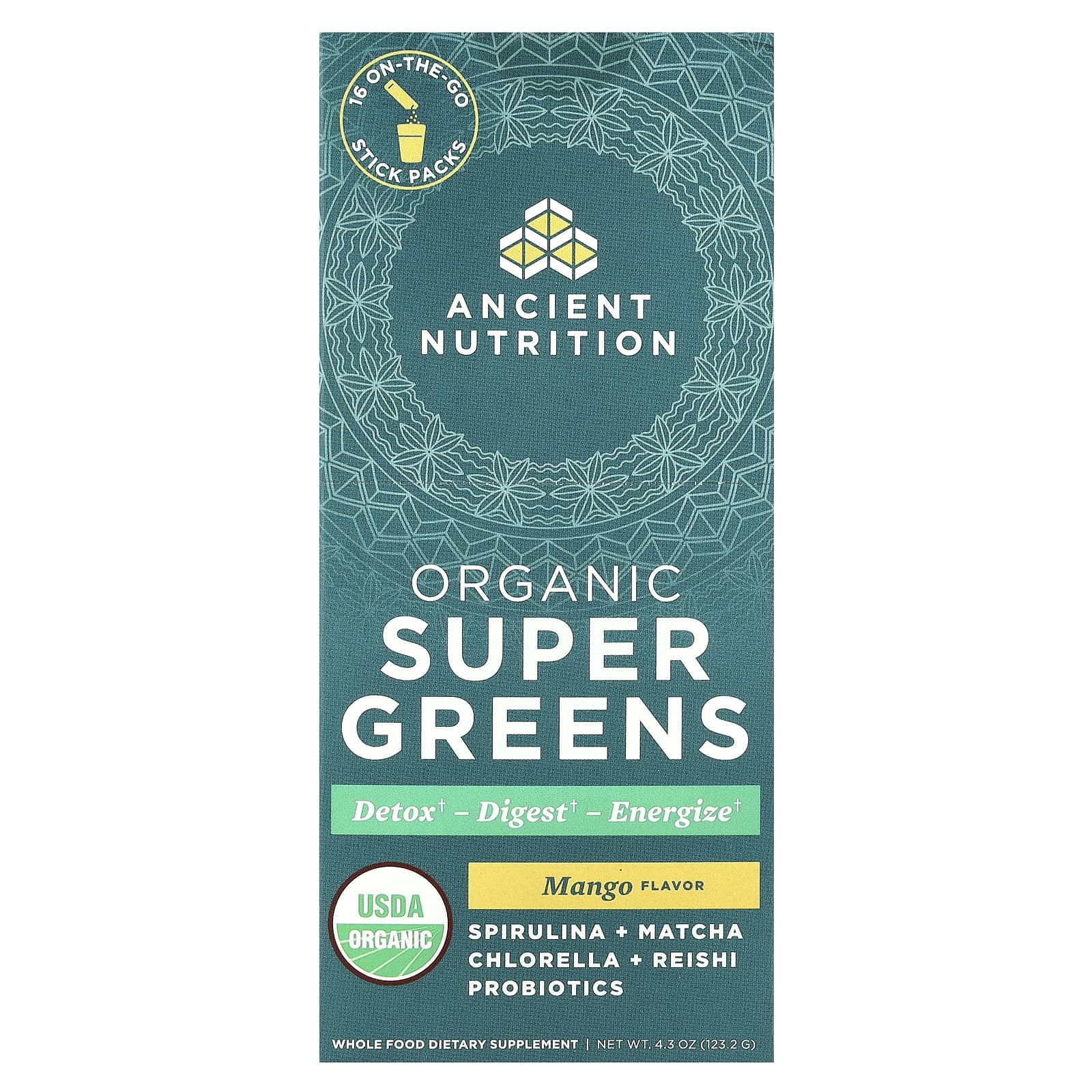 Supercharge Your Health with Ancient Nutrition Organic Super Greens - Image 1